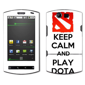   «Keep calm and Play DOTA»   Acer Liquid E