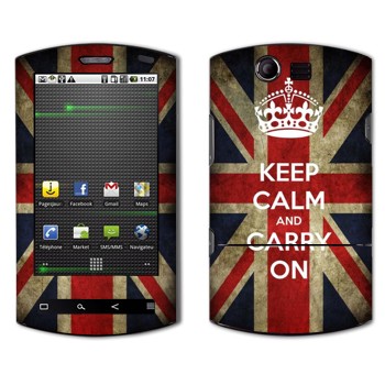   «Keep calm and carry on»   Acer Liquid E