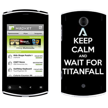   «Keep Calm and Wait For Titanfall»   Acer Liquid Mini