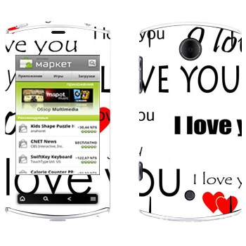   «I Love You -   »   Acer Liquid Mini