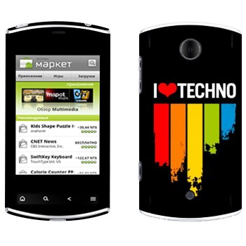   «I love techno»   Acer Liquid Mini