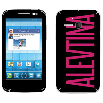   «Alevtina»   Alcatel OT-5020D