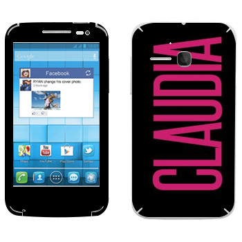   «Claudia»   Alcatel OT-5020D