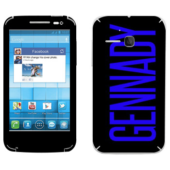   «Gennady»   Alcatel OT-5020D
