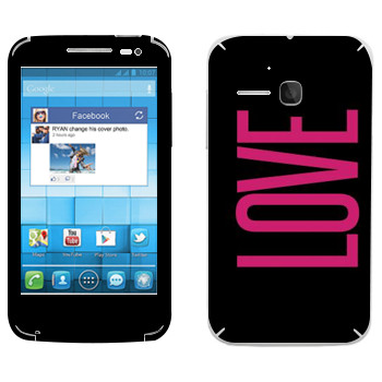   «Love»   Alcatel OT-5020D