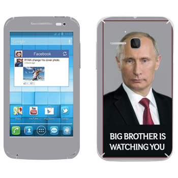   « - Big brother is watching you»   Alcatel OT-5020D