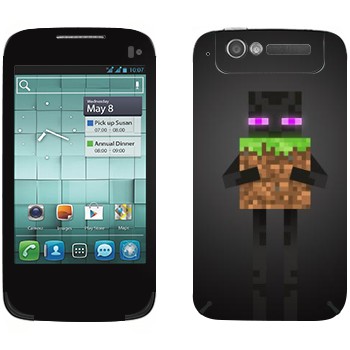   «Enderman - Minecraft»   Alcatel OT-997D