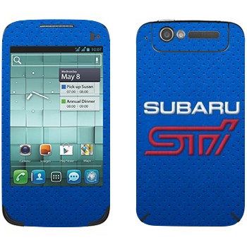   « Subaru STI»   Alcatel OT-997D