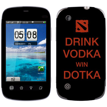   «Drink Vodka With Dotka»   Fly E195