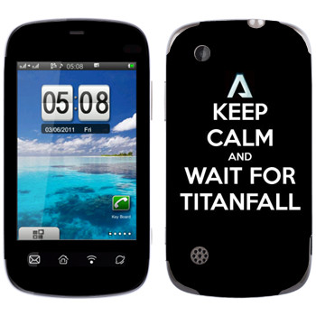   «Keep Calm and Wait For Titanfall»   Fly E195