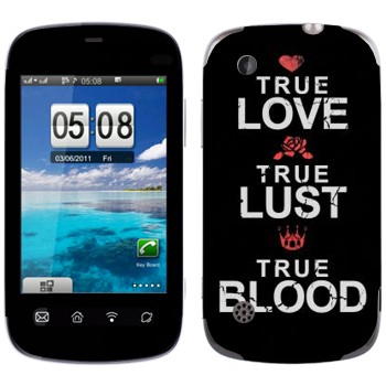   «True Love - True Lust - True Blood»   Fly E195
