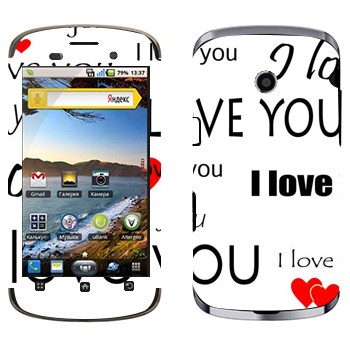   «I Love You -   »   Fly IQ280 Tech