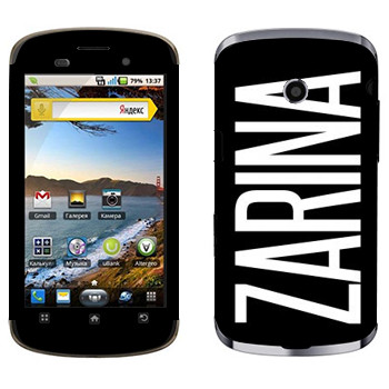   «Zarina»   Fly IQ280 Tech