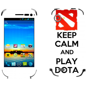   «Keep calm and Play DOTA»   Fly IQ442 Miracle