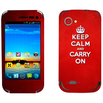   «Keep calm and carry on - »   Fly IQ442 Miracle
