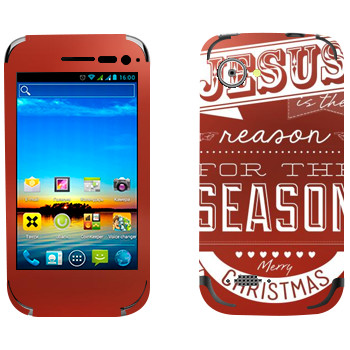   «Jesus is the reason for the season»   Fly IQ442 Miracle