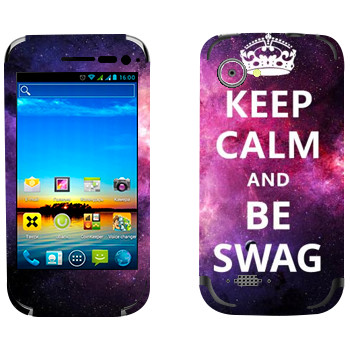   «Keep Calm and be SWAG»   Fly IQ442 Miracle