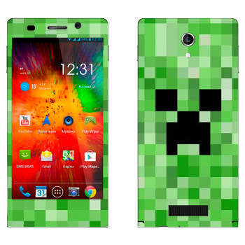   «Creeper face - Minecraft»   Highscreen Thor