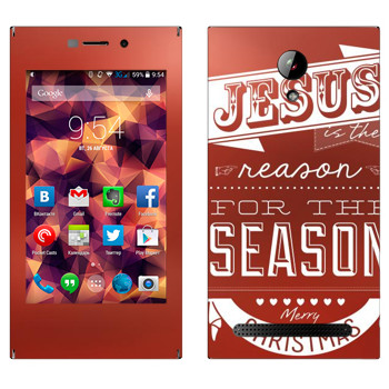   «Jesus is the reason for the season»   Highscreen Zera F (rev.S)