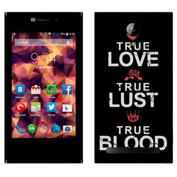   «True Love - True Lust - True Blood»   Highscreen Zera F (rev.S)