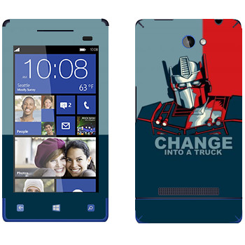   « : Change into a truck»   HTC 8S