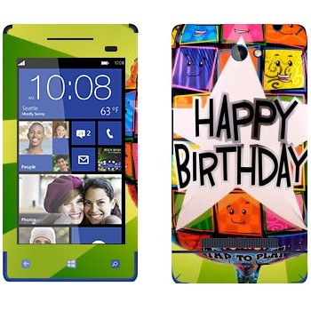   «  Happy birthday»   HTC 8S