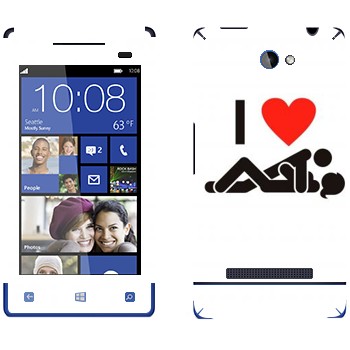   « I love sex»   HTC 8S
