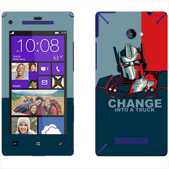   « : Change into a truck»   HTC 8X