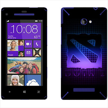   «Dota violet logo»   HTC 8X