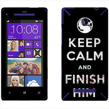   «Keep calm and Finish him Mortal Kombat»   HTC 8X