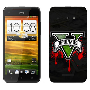   «GTA 5 - logo blood»   HTC Butterfly