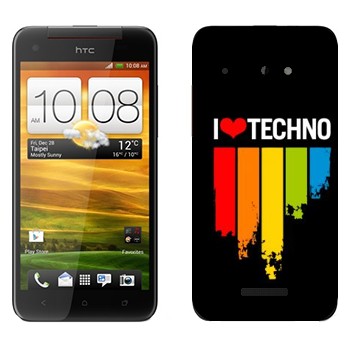   «I love techno»   HTC Butterfly