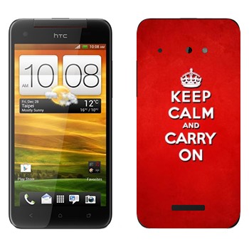   «Keep calm and carry on - »   HTC Butterfly