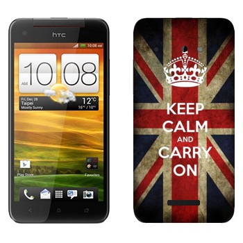   «Keep calm and carry on»   HTC Butterfly