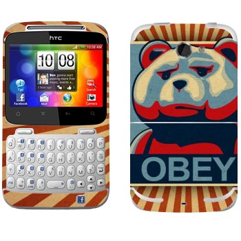   «  - OBEY»   HTC Chacha