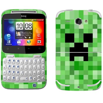   «Creeper face - Minecraft»   HTC Chacha