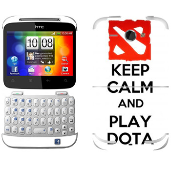   «Keep calm and Play DOTA»   HTC Chacha
