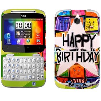   «  Happy birthday»   HTC Chacha