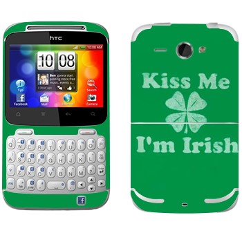   «Kiss me - I'm Irish»   HTC Chacha