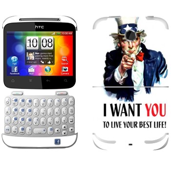   « : I want you!»   HTC Chacha