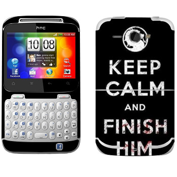   «Keep calm and Finish him Mortal Kombat»   HTC Chacha