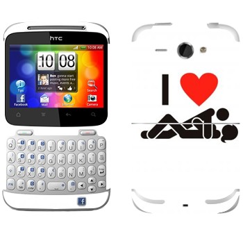   « I love sex»   HTC Chacha