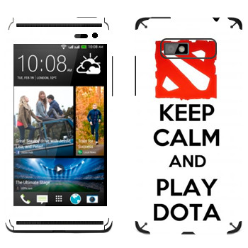   «Keep calm and Play DOTA»   HTC Desire 600 Dual Sim