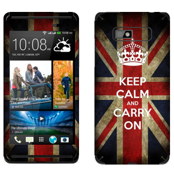   «Keep calm and carry on»   HTC Desire 600 Dual Sim