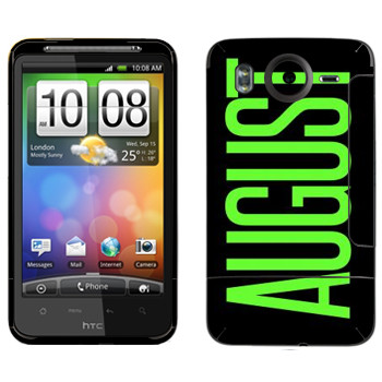   «August»   HTC Desire HD