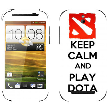   «Keep calm and Play DOTA»   HTC Desire SV