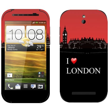   «I love London»   HTC Desire SV