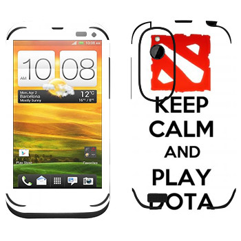   «Keep calm and Play DOTA»   HTC Desire V