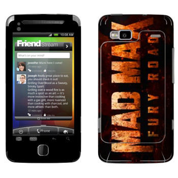   «Mad Max: Fury Road logo»   HTC Desire Z