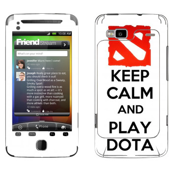   «Keep calm and Play DOTA»   HTC Desire Z